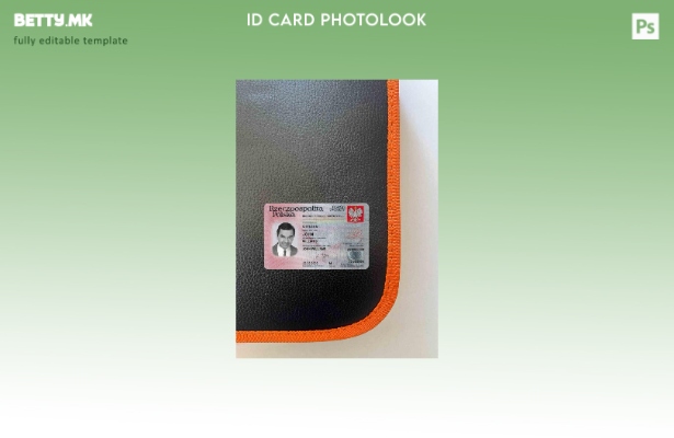 модерен стил Полска ID photolook ПРЕДЕН шаблон