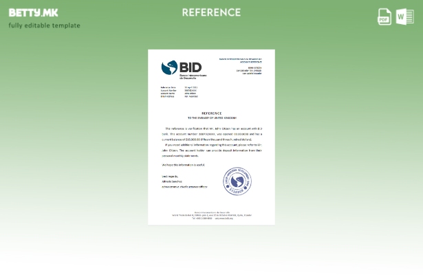 Референтен шаблон за модерен стил Ecuador Banco Interamericano de Desarrollo